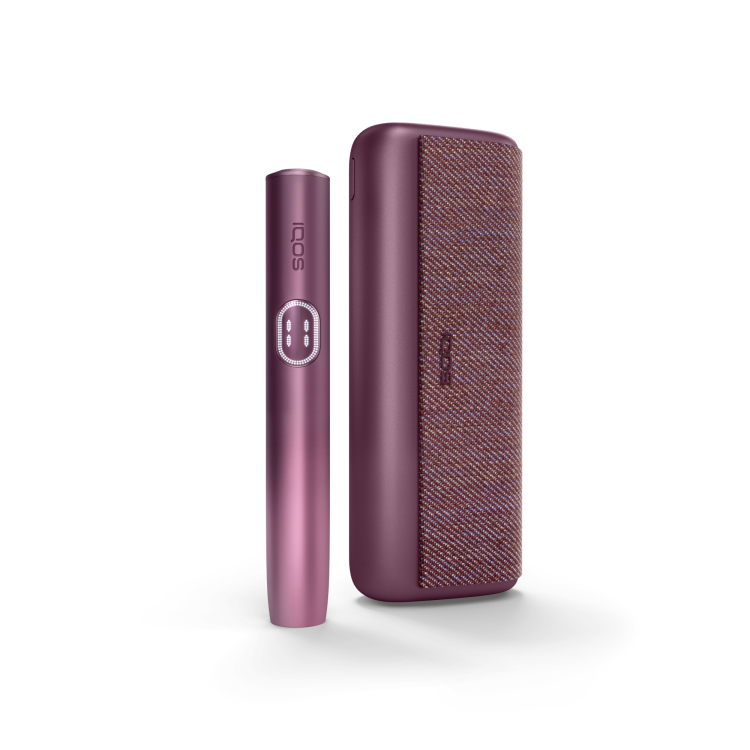 Устройство IQOS ILUMA i Prime Garnet Red, цвет Garnet Red — фото IQOS ILUMA, оригинал, LIL STORE